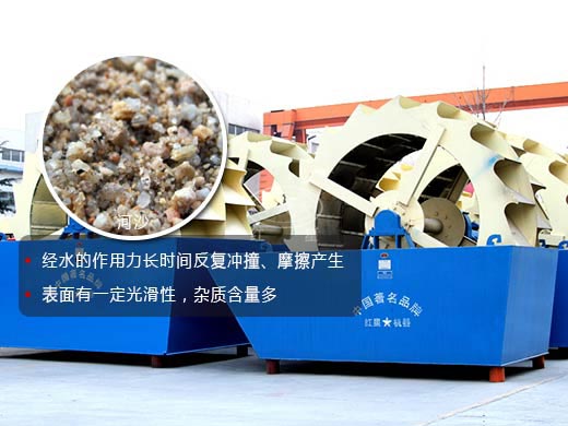 河沙洗砂機優勢介紹