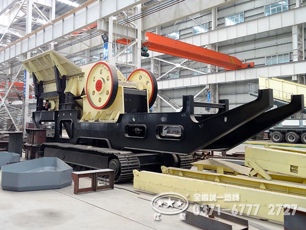 可移動顎式破碎機