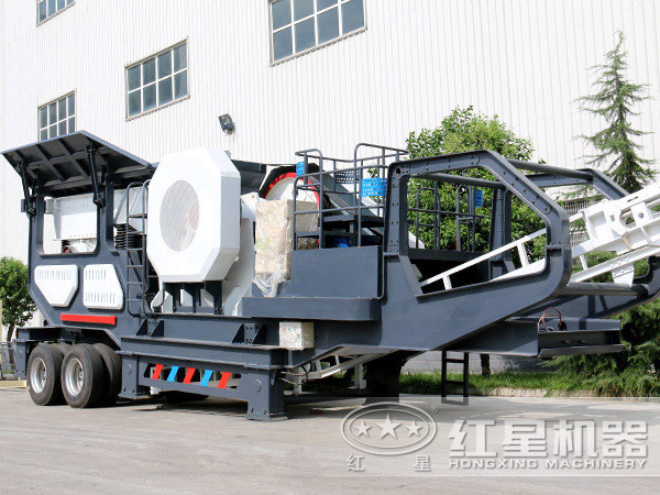 鄂破移動破碎機展示