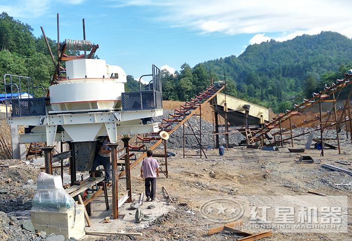 重慶又新建一座砂石場，看來2019年制砂機是停不下步伐了