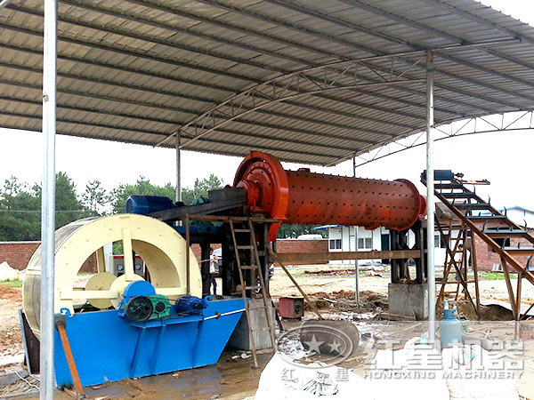 小型棒磨式制砂機