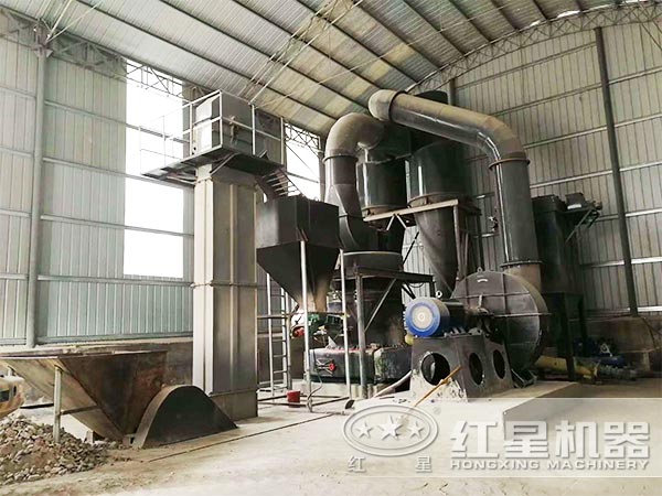 整套的煤炭磨粉生產線結構非常緊湊、占地面積小