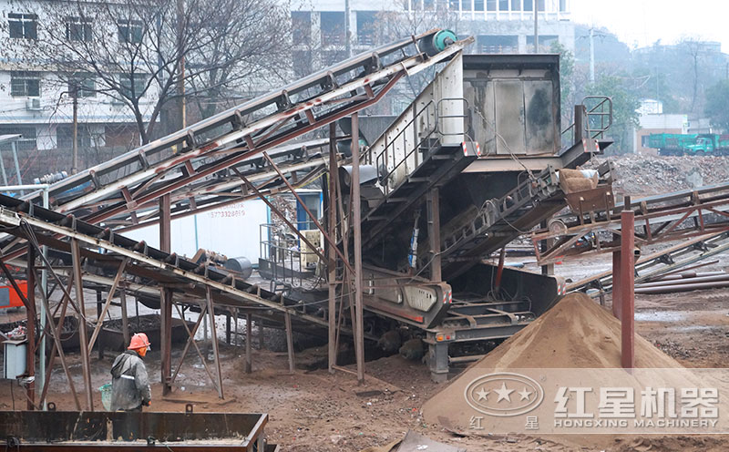 湖南的建筑垃圾處理廠二