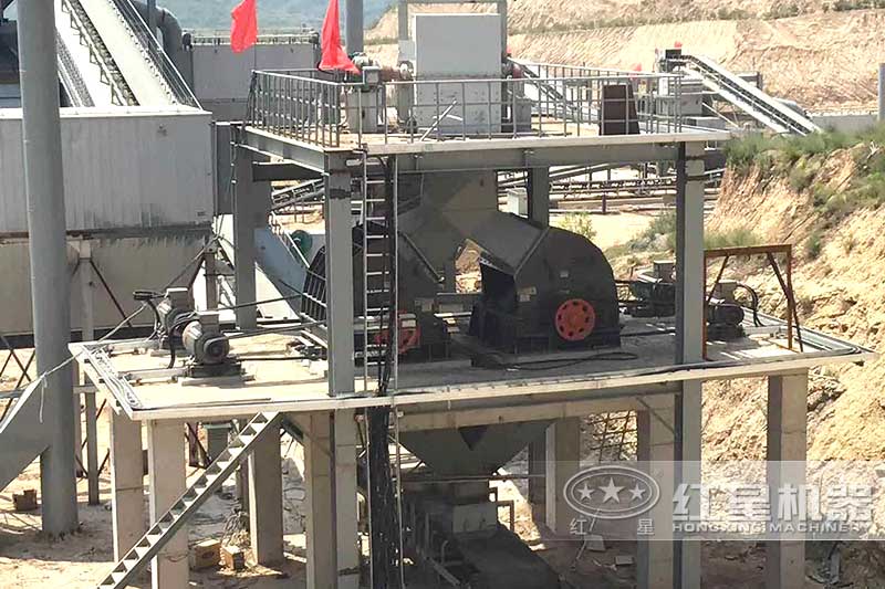 重錘式破碎機應用于大型礦山破碎生產現場實景