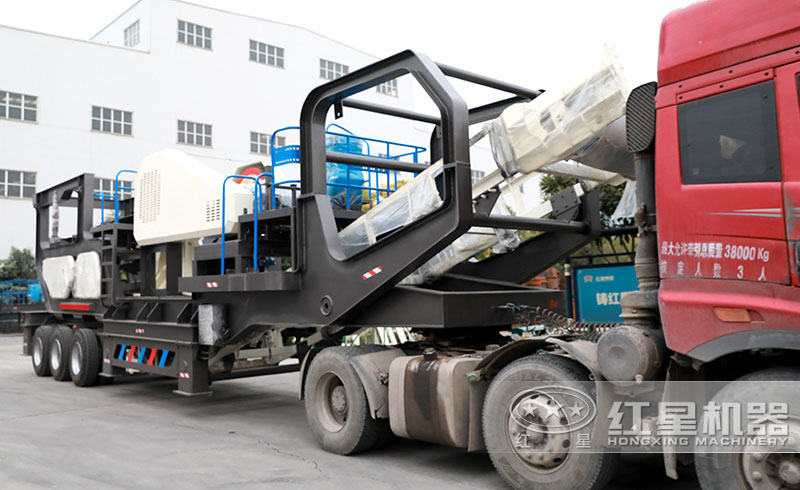 移動顎式破碎機出廠